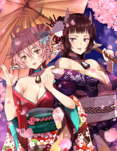 Choco & Milky Kimono