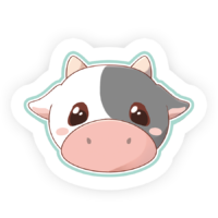 Moo Acryl Charm