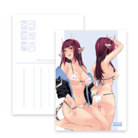 Choco Bikini Postkarte