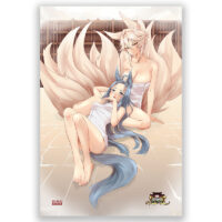 Handtuch Duschtuch Kitsuna Heaven