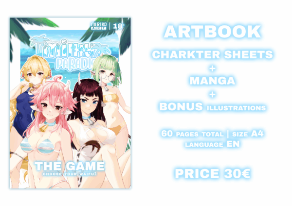 Milky Paradise - the Game ARTBOOK – Bild 2