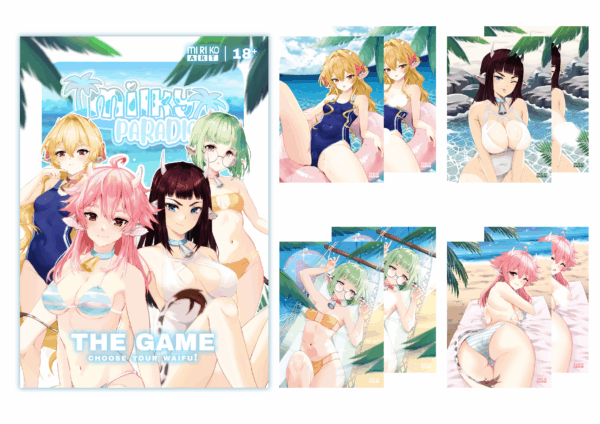 Milky Paradise - the Game ARTBOOK CHOOSE YOUR WAIFU EDITION [PREORDER] – Bild 2