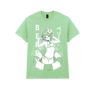 T-Shirt Berry Summer Mintgrün