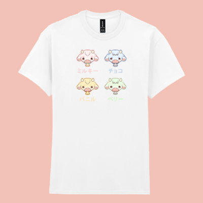 T-Shirt Cow Chibi | WHITE